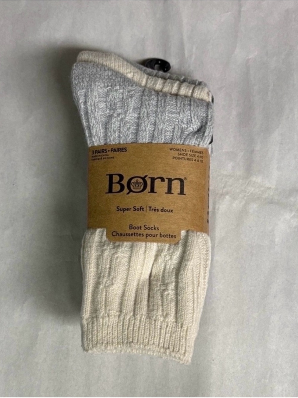 New Born Socks Women’s 3 Pair Super Soft Boot Socks Casual Activewear Loungewear